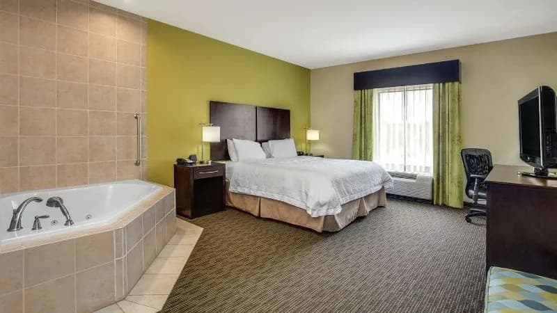 Hampton Inn Ozark Jacuzzi room