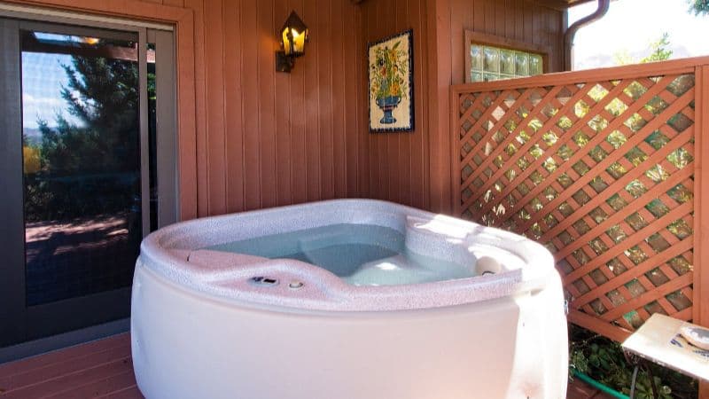 The Joy Sedona Jacuzzi room