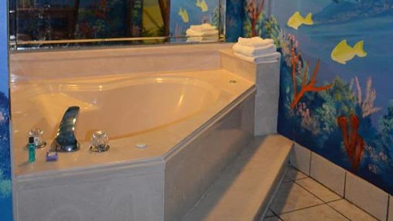 Economy Inn New Orleans Jacuzzi room