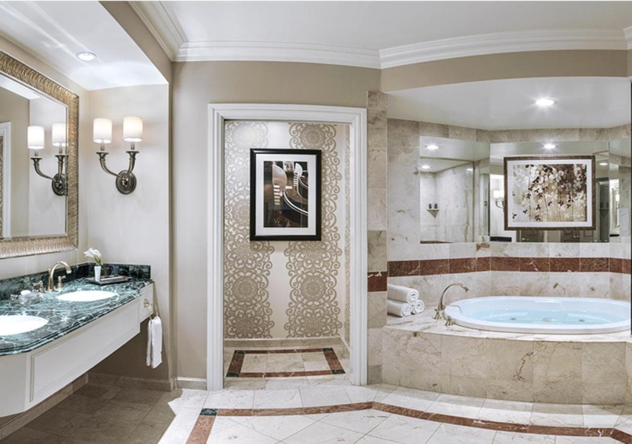 The Venetian Resort Jacuzzi room