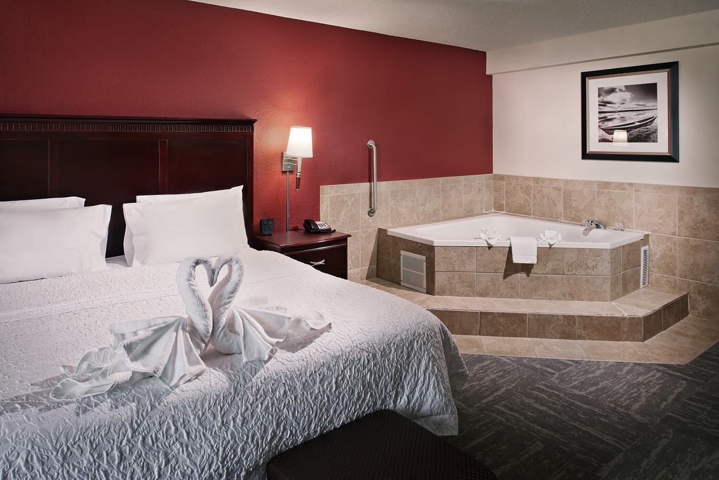 Hampton Inn & Suites Millington Jacuzzi room