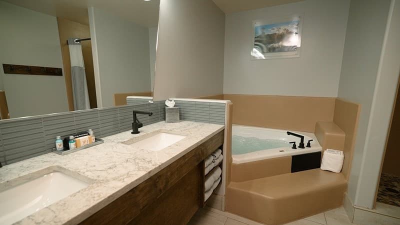 The Gonzo Inn Jacuzzi room