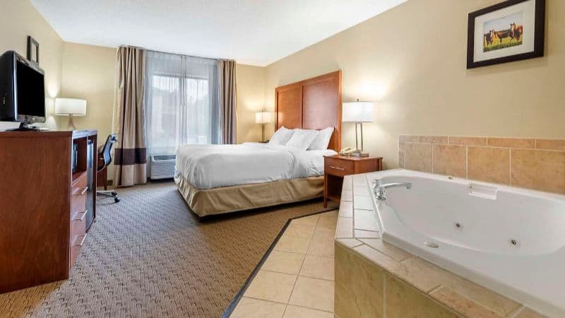 Comfort Inn & Suites Black River Falls I-94 Jacuzzi room